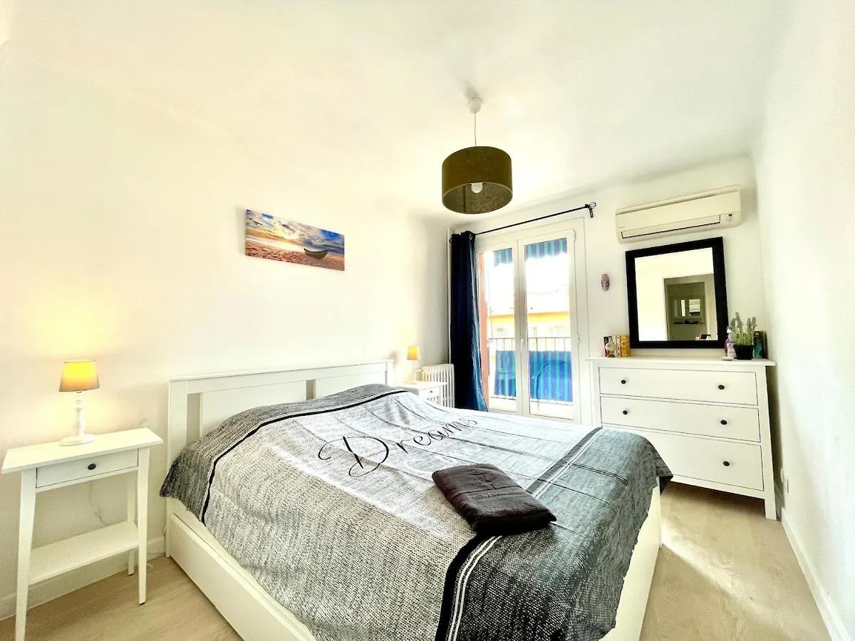 瓦洛里Le Coeur De Golfe Juan - Aircon - 9 Min To Sea公寓 0*, 瓦洛里